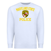 White maryland state police Premium Sweatshirt - linhVisuals
