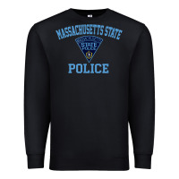 Black massachusetts state police Premium Sweatshirt - linhVisuals