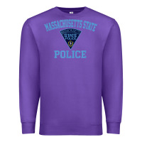 Purple massachusetts state police Premium Sweatshirt - linhVisuals