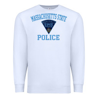 White massachusetts state police Premium Sweatshirt - linhVisuals