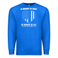 True Royal national police week shirt in memory and honor us flag Premium Sweatshirt - linhVisuals