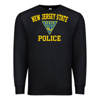 Black new jersey state police Premium Sweatshirt - linhVisuals