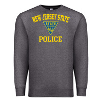 Charcoal Heather new jersey state police Premium Sweatshirt - linhVisuals