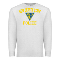 Oatmeal Heather new jersey state police Premium Sweatshirt - linhVisuals