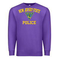 Purple new jersey state police Premium Sweatshirt - linhVisuals