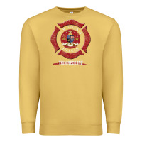 Antique Gold new orleans firefighter shirt firefighter gifts louisiana Premium Sweatshirt - linhVisuals