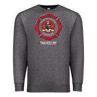 Charcoal Heather new orleans firefighter shirt firefighter gifts louisiana Premium Sweatshirt - linhVisuals