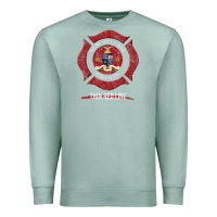 Seafoam new orleans firefighter shirt firefighter gifts louisiana Premium Sweatshirt - linhVisuals