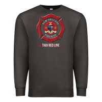 Smoke new orleans firefighter shirt firefighter gifts louisiana Premium Sweatshirt - linhVisuals