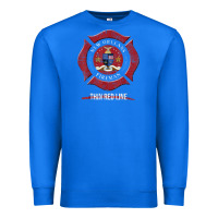 True Royal new orleans firefighter shirt firefighter gifts louisiana Premium Sweatshirt - linhVisuals