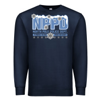 North Pole Police Department Premium Sweatshirt | Teevron