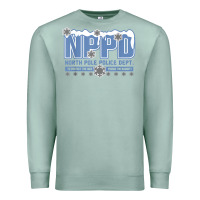 Seafoam north pole police department Premium Sweatshirt - linhVisuals