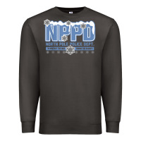 Smoke north pole police department Premium Sweatshirt - linhVisuals