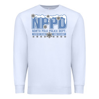 White north pole police department Premium Sweatshirt - linhVisuals