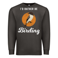 Smoke birding birdwatching eastern phoebe Premium Sweatshirt - linhVisuals