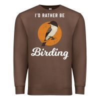 Chestnut birding birdwatching eastern phoebe Premium Sweatshirt - linhVisuals