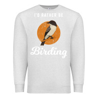 Oatmeal Heather birding birdwatching eastern phoebe Premium Sweatshirt - linhVisuals