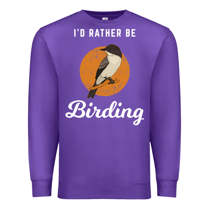 Birding Birdwatching Eastern Phoebe Premium Sweatshirt by linhVisuals | Teevron