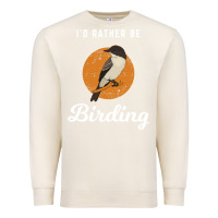 Sandshell birding birdwatching eastern phoebe Premium Sweatshirt - linhVisuals