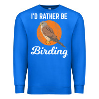True Royal birding birdwatching kestrel bird bird Premium Sweatshirt - linhVisuals