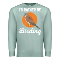 Seafoam birding birdwatching kestrel bird bird Premium Sweatshirt - linhVisuals