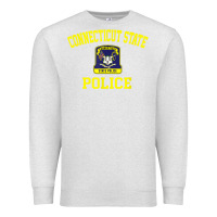 Oatmeal Heather connecticut state police Premium Sweatshirt - linhVisuals