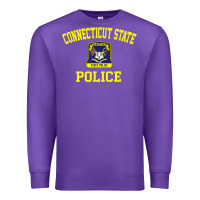 Purple connecticut state police Premium Sweatshirt - linhVisuals