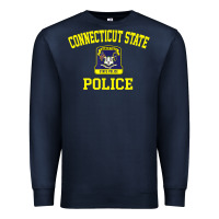 Navy connecticut state police Premium Sweatshirt - linhVisuals