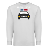 Dove Grey cool policeman law enforcement deputy kawaii police mobile premium Premium Sweatshirt - linhVisuals
