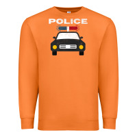Carrot cool policeman law enforcement deputy kawaii police mobile premium Premium Sweatshirt - linhVisuals