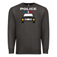 Smoke cool policeman law enforcement deputy kawaii police mobile premium Premium Sweatshirt - linhVisuals