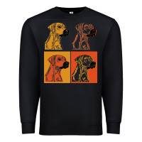 Black rhodesian ridgeback t  shirt rhodesian ridgeback dog gift idea t  shir Premium Sweatshirt - linhVisuals
