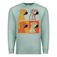 Seafoam rhodesian ridgeback t  shirt rhodesian ridgeback dog gift idea t  shir Premium Sweatshirt - linhVisuals