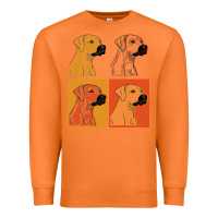 Carrot rhodesian ridgeback t  shirt rhodesian ridgeback dog gift idea t  shir Premium Sweatshirt - linhVisuals