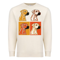 Sandshell rhodesian ridgeback t  shirt rhodesian ridgeback dog gift idea t  shir Premium Sweatshirt - linhVisuals
