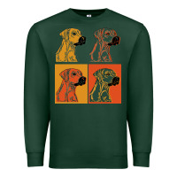 Sports Green rhodesian ridgeback t  shirt rhodesian ridgeback dog gift idea t  shir Premium Sweatshirt - linhVisuals