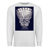 Oatmeal Heather #tiga tche3 alex wajah pada grey satu kepala 10.000 yang days bermahko Premium Sweatshirt - linhVisuals
