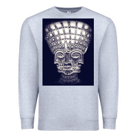 Heather Grey #tiga tche3 alex wajah pada grey satu kepala 10.000 yang days bermahko Premium Sweatshirt - linhVisuals