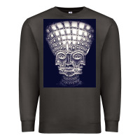 Smoke #tiga tche3 alex wajah pada grey satu kepala 10.000 yang days bermahko Premium Sweatshirt - linhVisuals