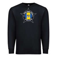 Black philadelphia police t shirt   ppd Premium Sweatshirt - linhVisuals
