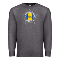 Charcoal Heather philadelphia police t shirt   ppd Premium Sweatshirt - linhVisuals
