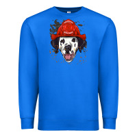 Dalmatian Firefighter Dalmatian Dog Lover Premium Sweatshirt | Teevron