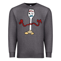 Charcoal Heather forky Premium Sweatshirt - linhVisuals