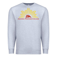 Heather Grey arizona western college Premium Sweatshirt - linhVisuals