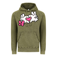 Vintage Olive Minnie Mouse Vintage Hoodie - CowhideDigitalArt
