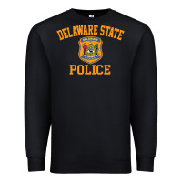 Black delaware state police Premium Sweatshirt - linhVisuals