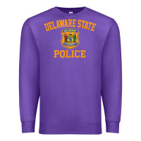 Purple delaware state police Premium Sweatshirt - linhVisuals