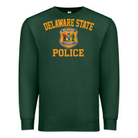 Sports Green delaware state police Premium Sweatshirt - linhVisuals