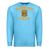 Ocean Blue delaware state police Premium Sweatshirt - linhVisuals