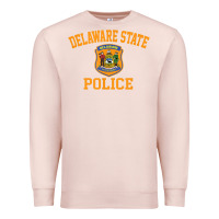 Pale Pink delaware state police Premium Sweatshirt - linhVisuals